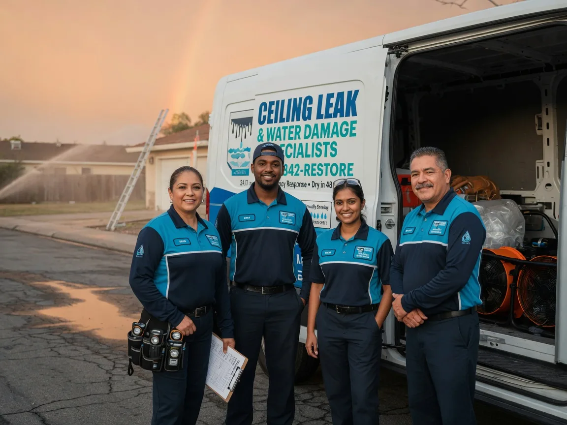 Ceiling Leak Cleanup company in Newman, IL