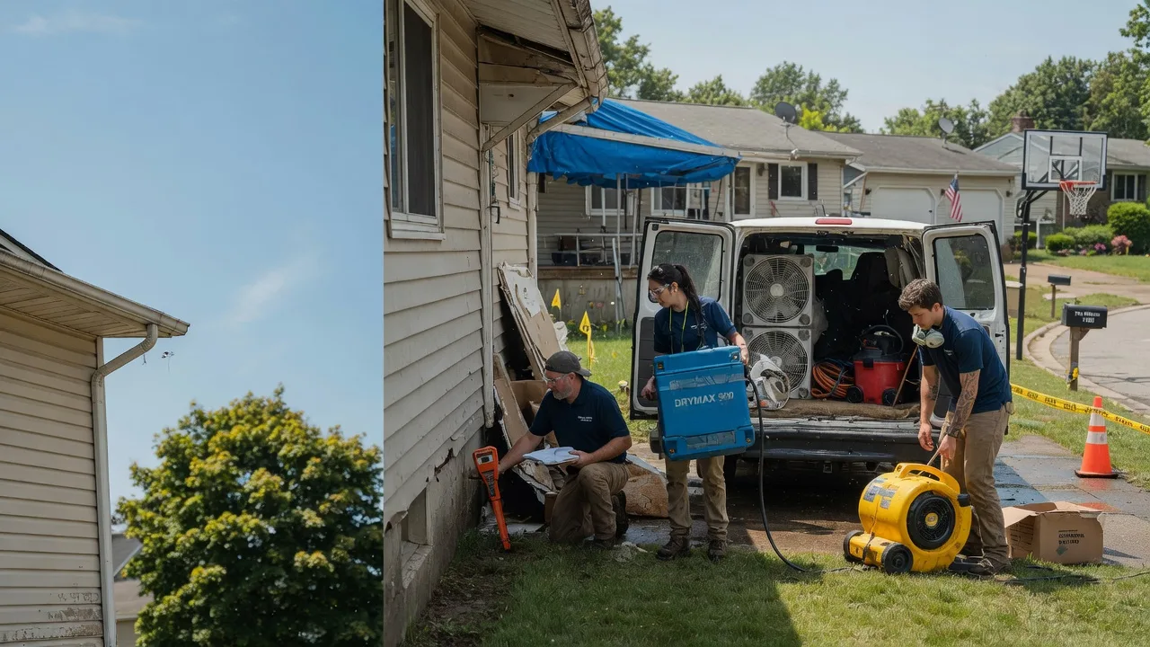 Ceiling Leak Cleanup in Newman, IL near me